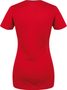 Short T-shirt for women red