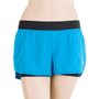 TRAIL women's shorts blue/black