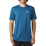 Observed Ss Premium Tee Heather Maui Blue