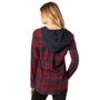 Deny Flannel dark red