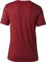 Stenciled Ss Tech Tee, heather red