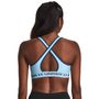 Crossback Mid Bra-BLU