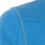 MERINO UPPER pánská mikina krátký zip modrá