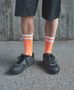 Lure MTB Sock Long Zink Orange/Hydrogen White