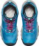 WANDURO MID WP YOUTH, fjord blue/fuchsia purple