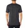 Grizzled Ss Tech Tee Heather Black