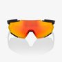 RACETRAP 3.0, Soft Tact Black - HiPER Red Multilayer Mirror Lens