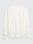 453173-00 Teen tričko s kapsičkou Bílá