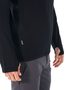 M Original LS Half Zip BLACK