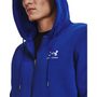 Essential Fleece FZ Hood-BLU