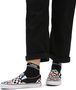 UA Classic slip-on (floral checkerboard) black/true white