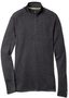 M MERINO 250 BASELAYER 1/4 ZIP charcoal