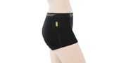 MERINO ACTIVE ladies panties with leg, black