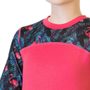 MERINO IMPRESS SET magenta/floral