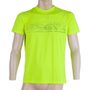 COOLMAX FRESH PT GPS men's shirt yellow reflex