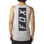 Moth Back Premium Tank Heather Grey