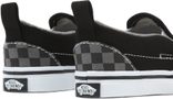 TD Slip-On V (Checkerboard), Blk/Pewter