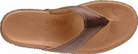 Hilo Flip M, earth - men's leather flip flops