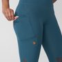 Abisko Trekking Tights Pro W Indigo Blue-Iron Grey