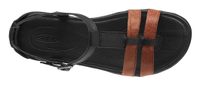 ROSE CITY T-STRAP W black/tortoise - dámské sandály