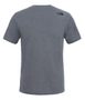 M S/S SIMPLE DOME TEE GREY HEATHER