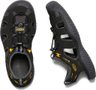 SOLR SANDAL M black/gold