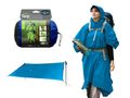 Nylon 70D Tarp Poncho Blue