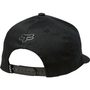 Backslash Snapback Hat, black