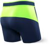 KINETIC, navy/neon green