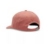 W Wordmark Adjustable Hat, Cordovan