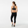 W PHD SEAMLESS RACERBACK BRA, black