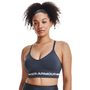 UA Seamless Low Long Bra, Gray