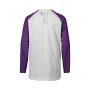 Y's Essential MTB LS Jersey Hydrogen White/Sapphire Purple