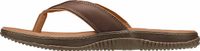 Hilo Flip M, earth - men's leather flip flops