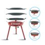 Multi-purpose cooker and grill, 3 legs, 40 cm hotplate, GR-823