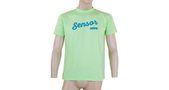 COOLMAX FRESH PT LOGO men's shirt neck sleeve light green