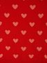 521086-00 Dětský svetr vzor srdce Červená