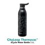 CityLoop Thermavac eCycle 600 ml Black City černá s potiskem