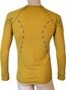 MERINO AIR men's long sleeve shirt mustard