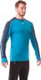 NBFMF5893 SLING azure blue - men's nordic t-shirt with long sleeves action