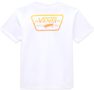 FULL PATCH BACK SS TEE WHITE/COPPER TA