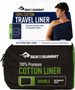 Premium Cotton Travel Liner - Standard (Rectangular) Sea Foam