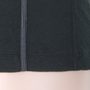 MERINO ACTIVE women's long sleeve T-shirt stand-up zipper black