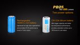 PD25 + USB aku 700 mAh