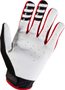 13221-054 SIDEWINDER Red/white - MTB rukavice