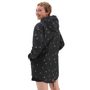 WM MERCY REVERSIBLE PARKA, BLACK-ROSE SMOKE