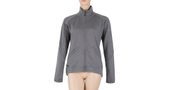 MERINO UPPER ladies sweatshirt full zip grey