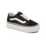 KIDS OLD SKOOL PLATFORM SHOES (4-8 roků), Black-True White