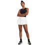 Motion Split Skort, White / Black