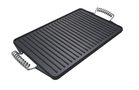 Gourmet Barbecue Reversible Cast Iron Griddle